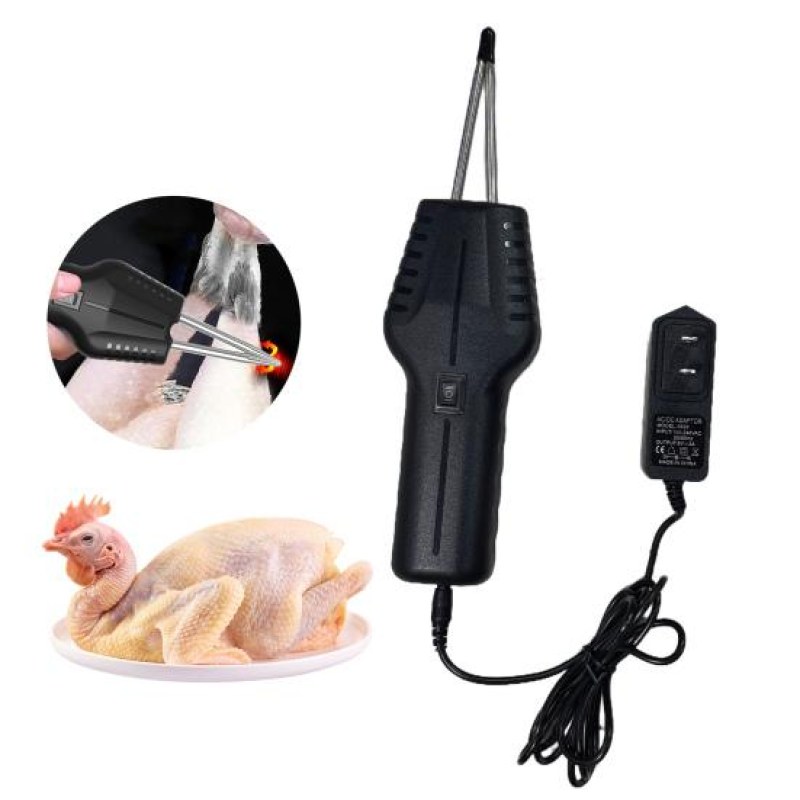 Electric Quick Poultry Pluckier Machine Portable Chicken Feather Remover Hair Remove Tool-000815