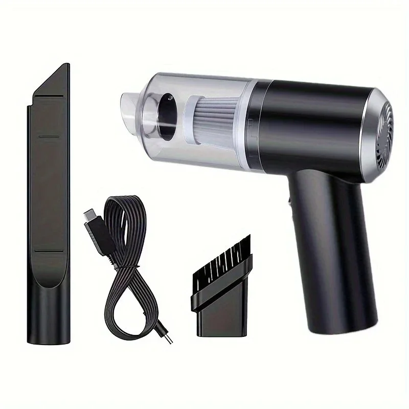High Power Wireless Car Vacuum Cleaner | Portable Handheld Vacuum with Strong Suction