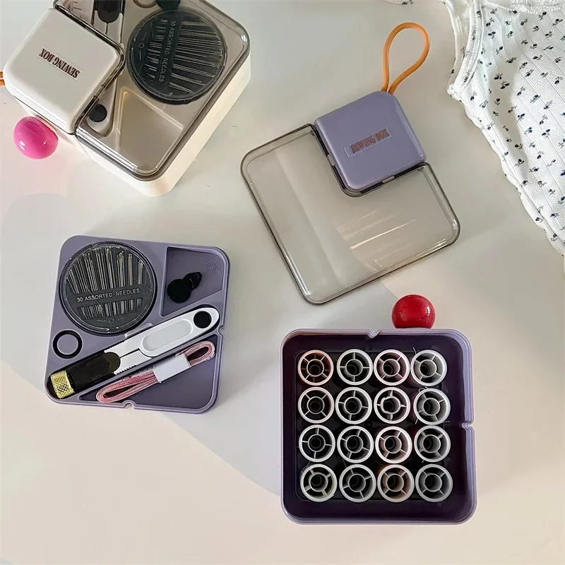 Multi-Functional Portable Household Sewing Box | Compact Sewing Kit