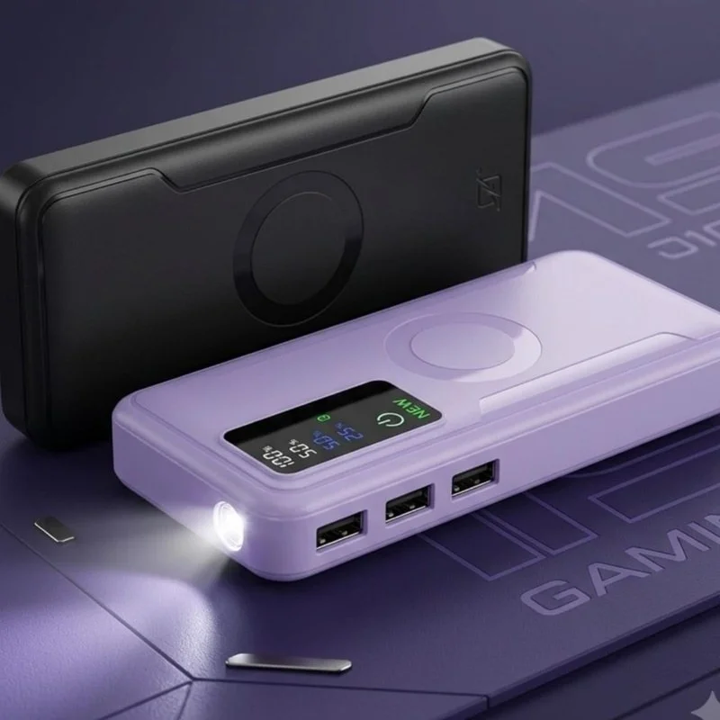 20000mAh Fast Charging Power Bank with LED Display