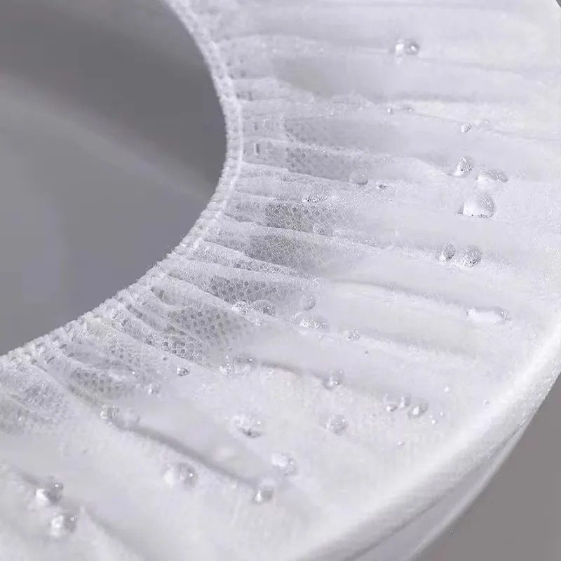 5Pcs Disposable Toilet Seat Covers | Waterproof Non-Woven Travel Bathroom Seat Protectors