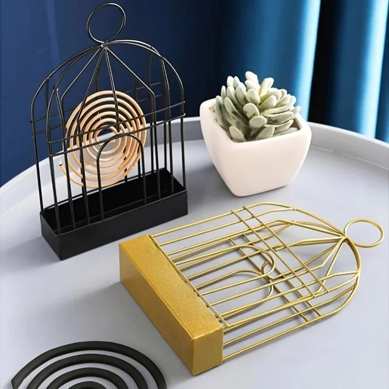 Portable Hanging Metal Mosquito Coil Holder – Hanging Mosquito Coil Stand for Home & Outdoor Use