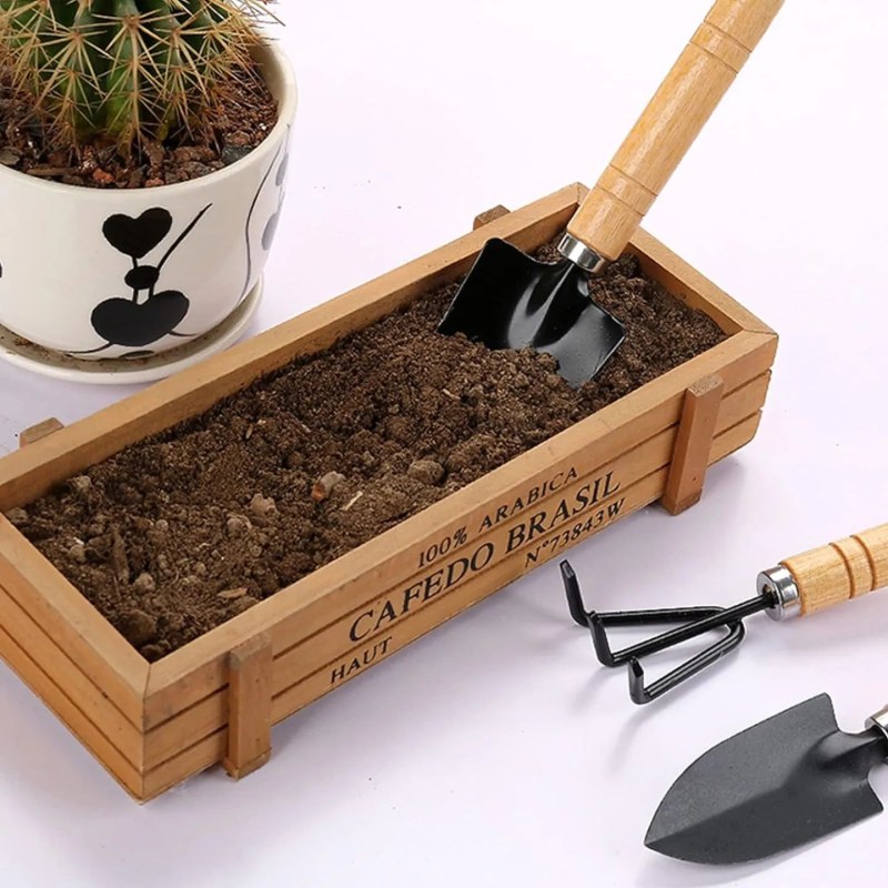 3PCS Mini Garden Tool Set | Hand Gardening Tools for Planting & Weeding