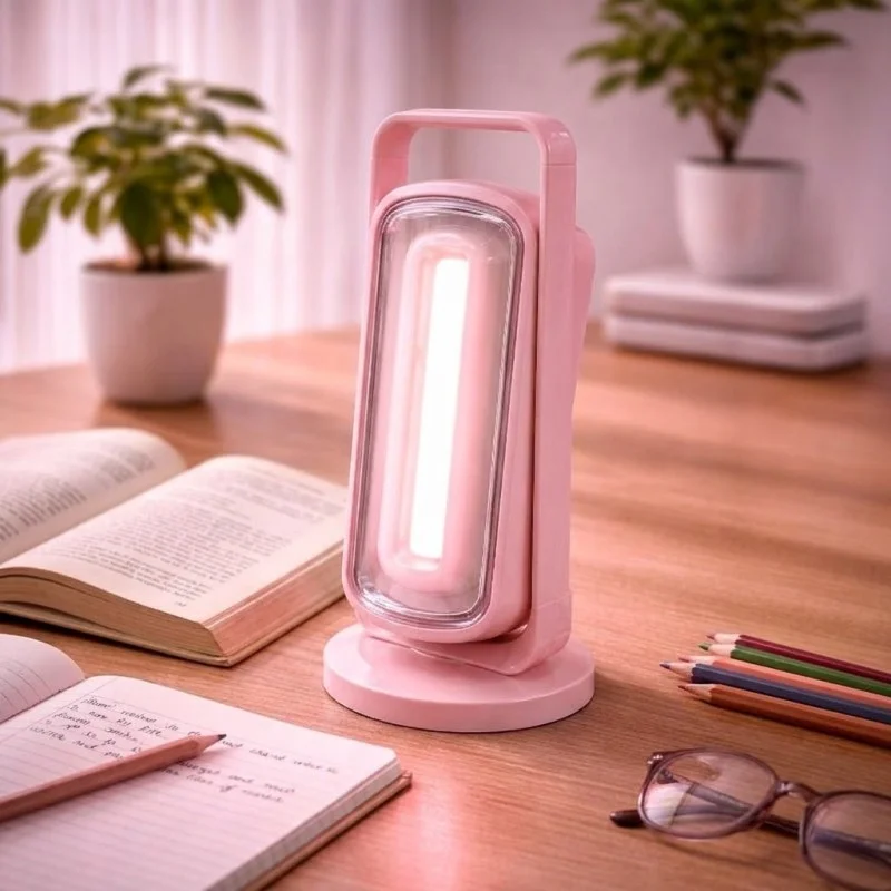 Joykaly YG-8011U Rechargeable Emergency LED Light Round Tube Desk Lamp