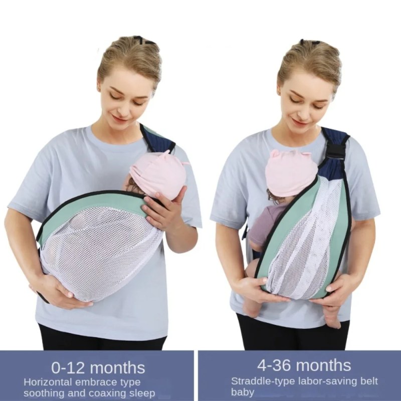 Lightweight Breathable Baby Carrier | Front Carry Newborn Baby Carrier (Up to 20kg)