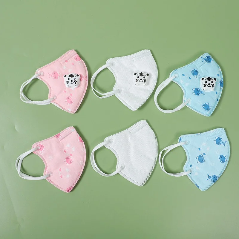 2-Piece Kids Face Mask – 5-Layer Protective Mask, CE Approved Children’s Safety Mask