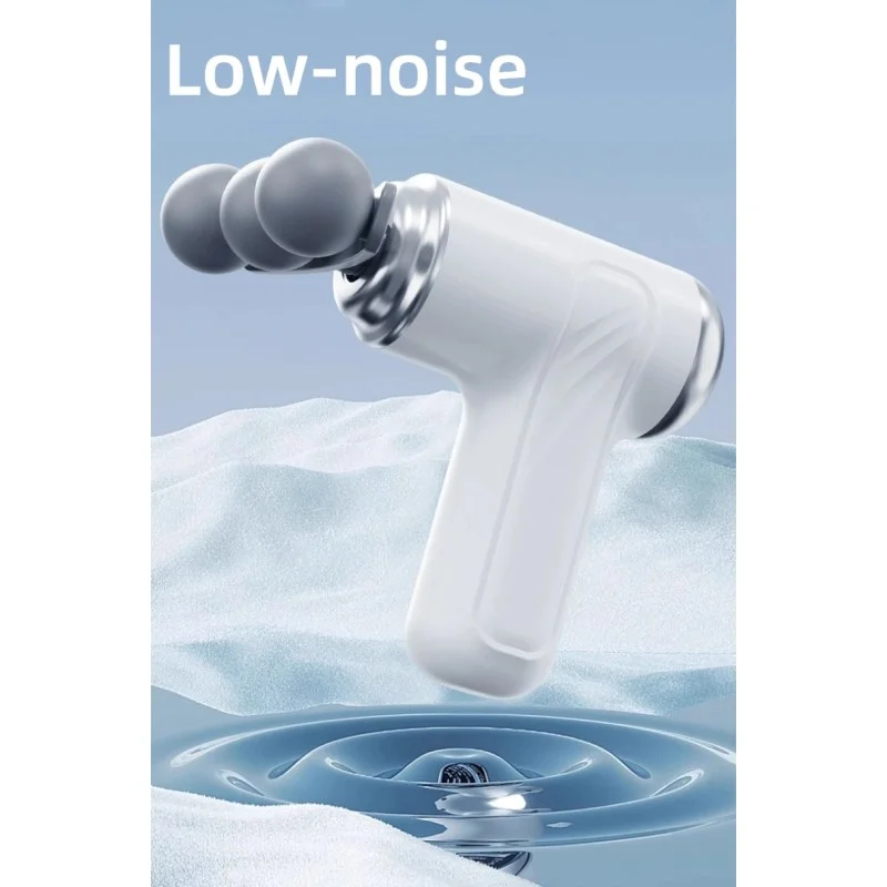 Powerful Mini Massage Gun – Quiet Electric Muscle Massager & Deep Tissue Percussion Massage Device